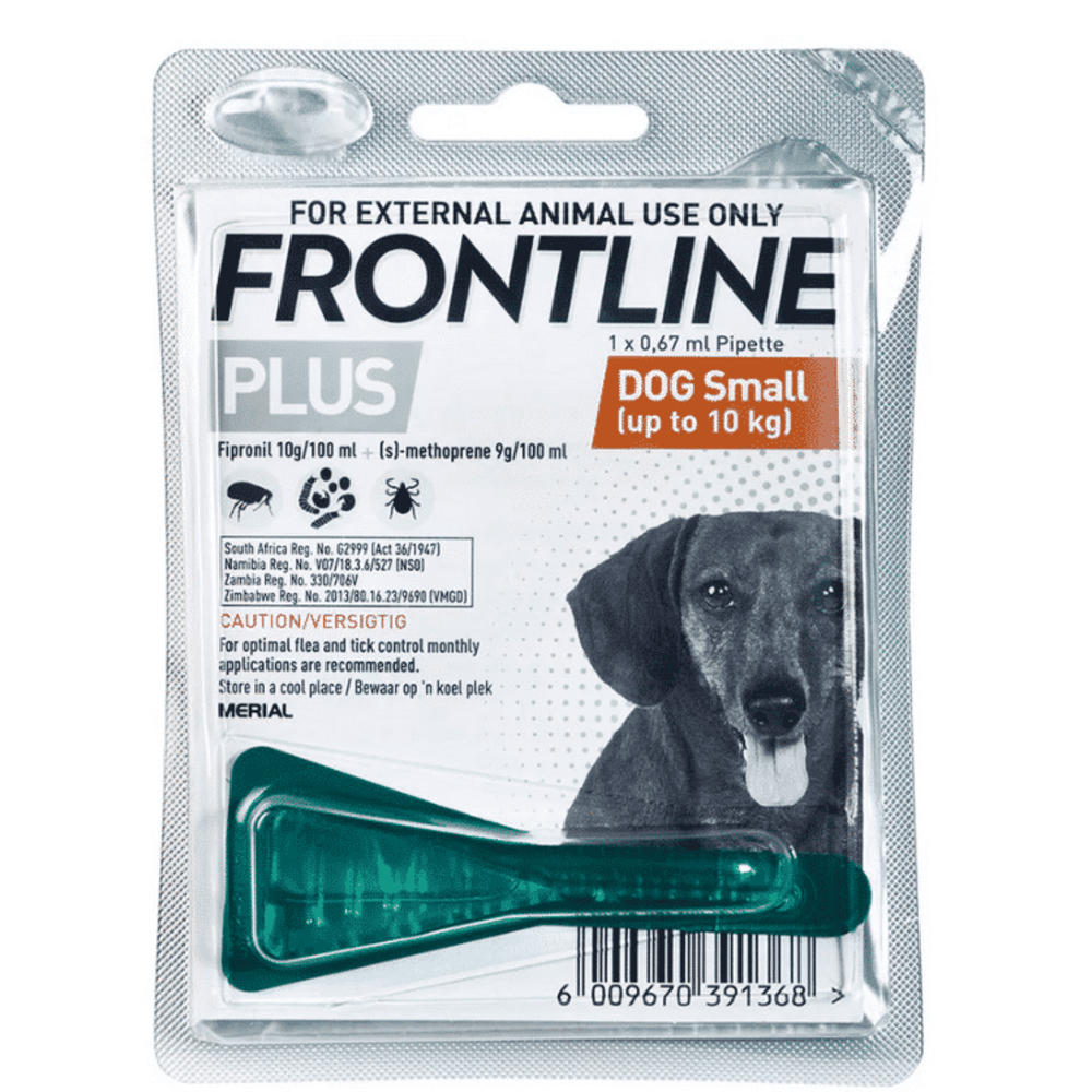 Frontline spot on for hotsell small dogs